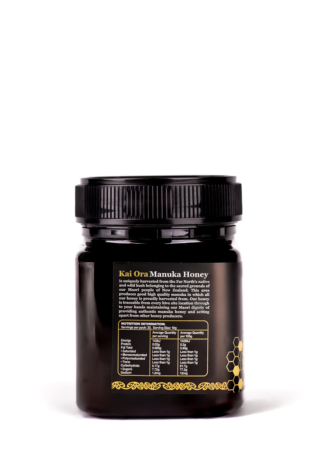 
                  
                    1000+ MGO Manuka Honey  Kai Ora Black Label
                  
                